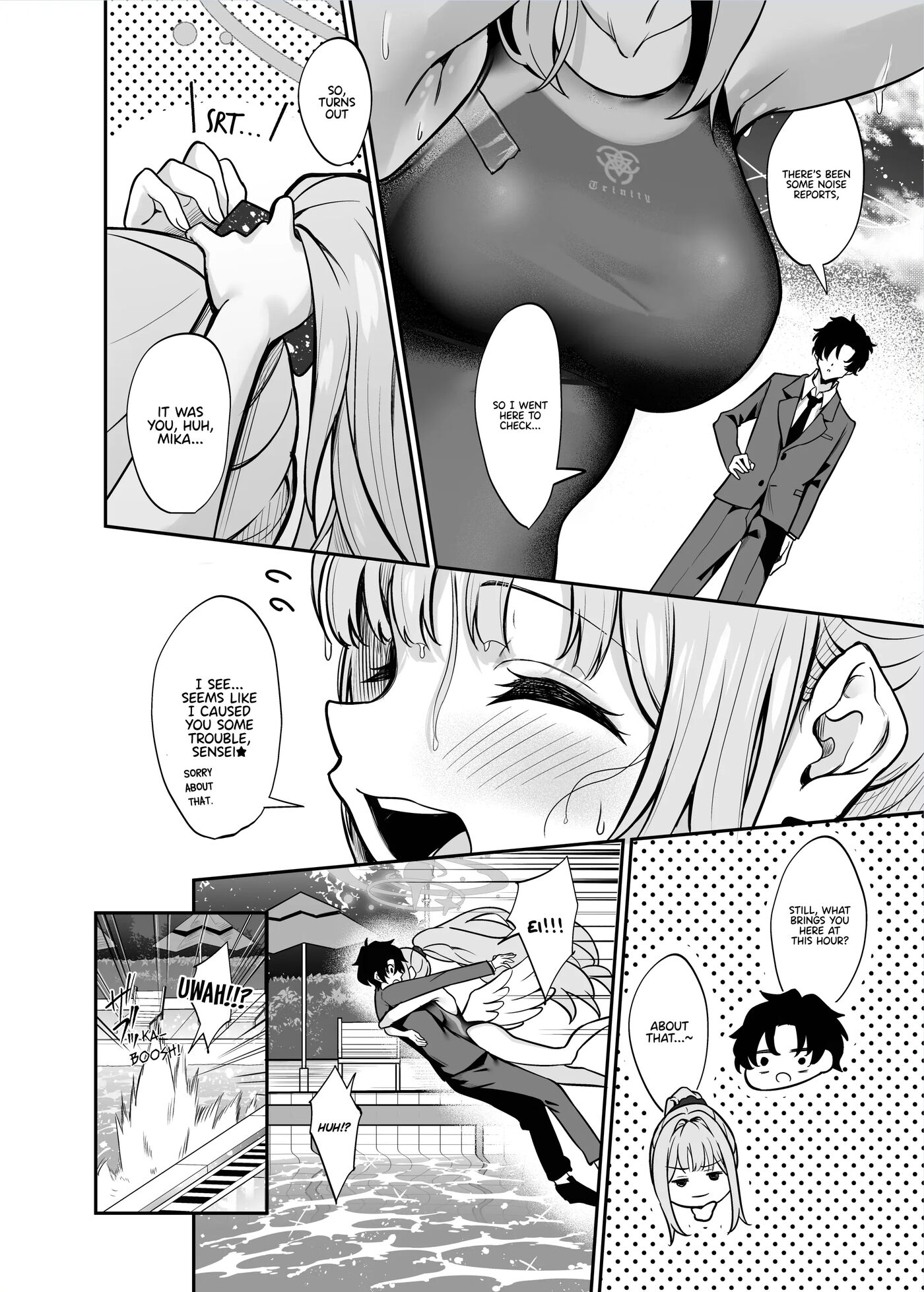 Misono Swimming Chapter 1000 Page 3